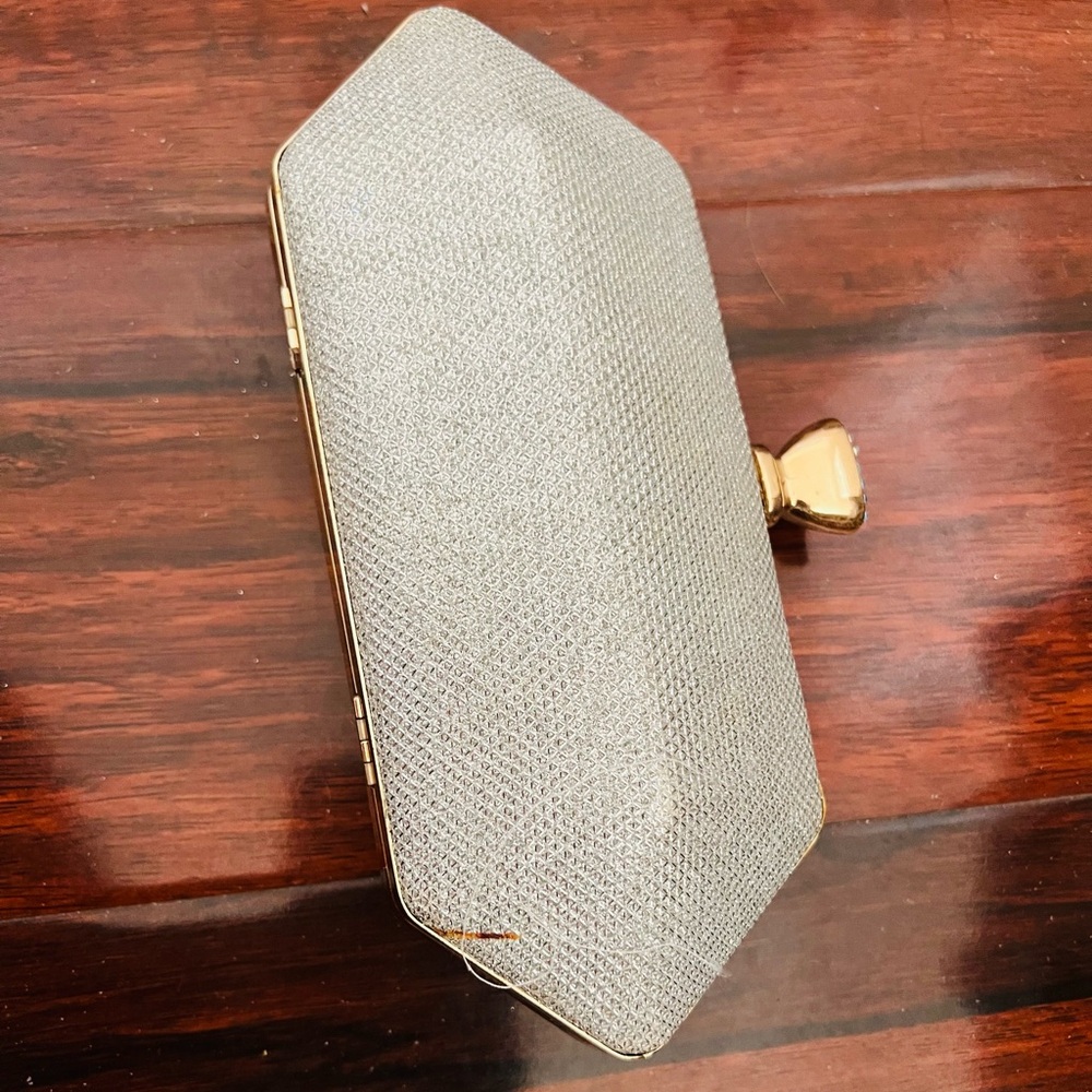 Silver party bag